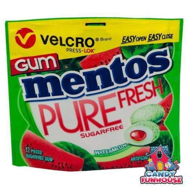 Mentos Pure Fresh Watermelon Gum Perfetti Van Melle Inc. 40g - Gum Mentos Sugar Free Type_Gum Watermelon