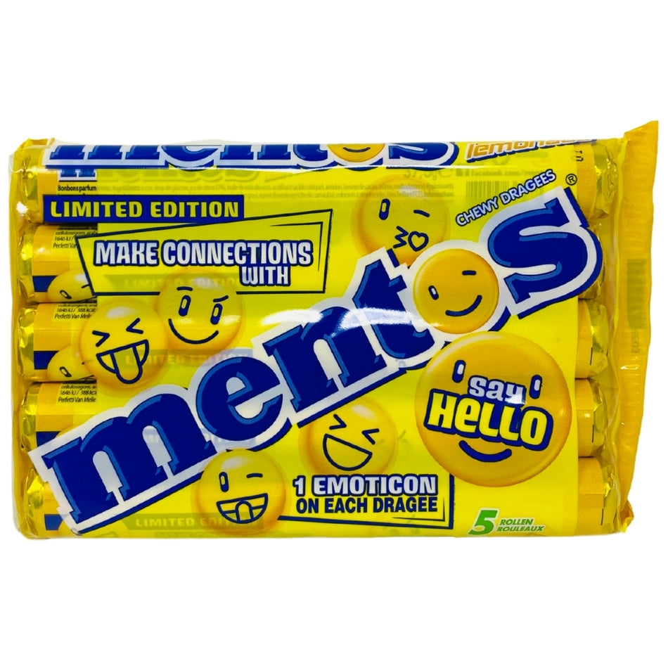 Mentos Say Hello Lemonade 5 Pack - 187.5g