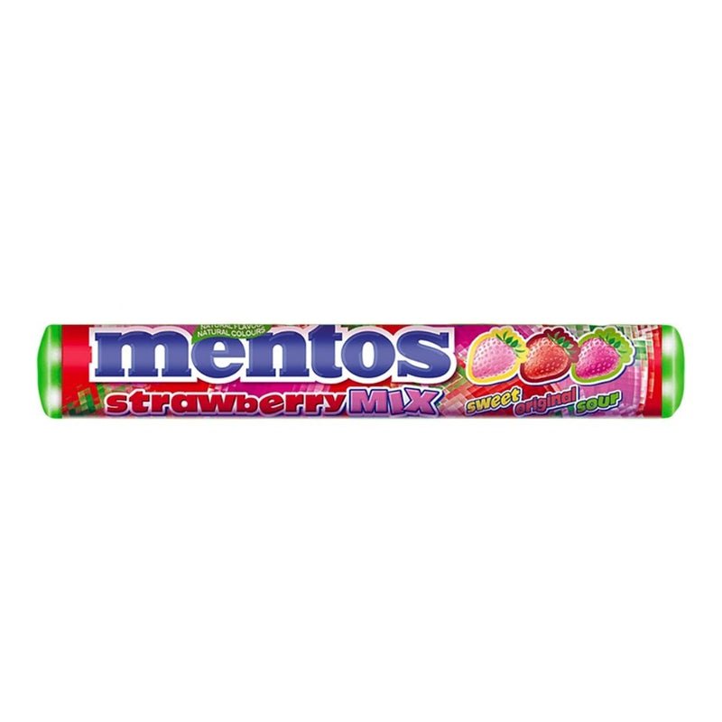 Mentos Strawberry Mix - 37.5g