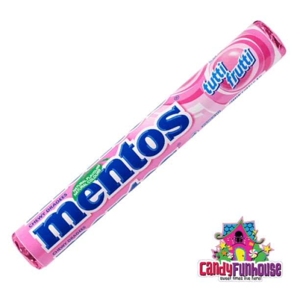 Mentos Tutti Frutti-UK Perfetti Van Melle Inc. 45g - British Hard Candy Mentos new item Origin_British