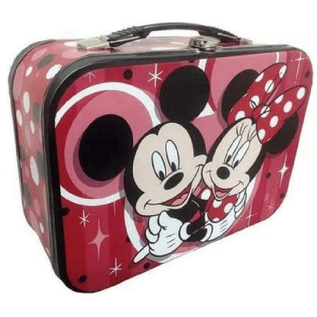 Mickey & Minnie Tin Tote Lunch Box Westland Gifts 1.5kg - Collectibles Gifts & Collectibles Lunch Boxes Type_Toys & Gifts Westland Gifts