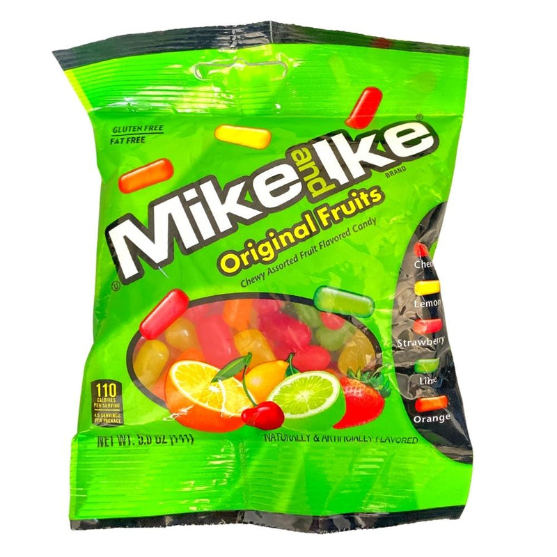 Mike and Ike Original Fruits Bag 5oz Candy Funhouse