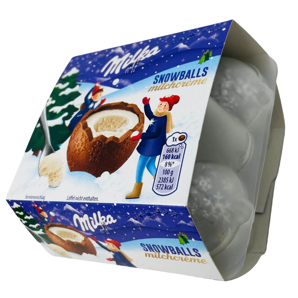 Milka Chocolate Snow Balls Milk Cream - 112g