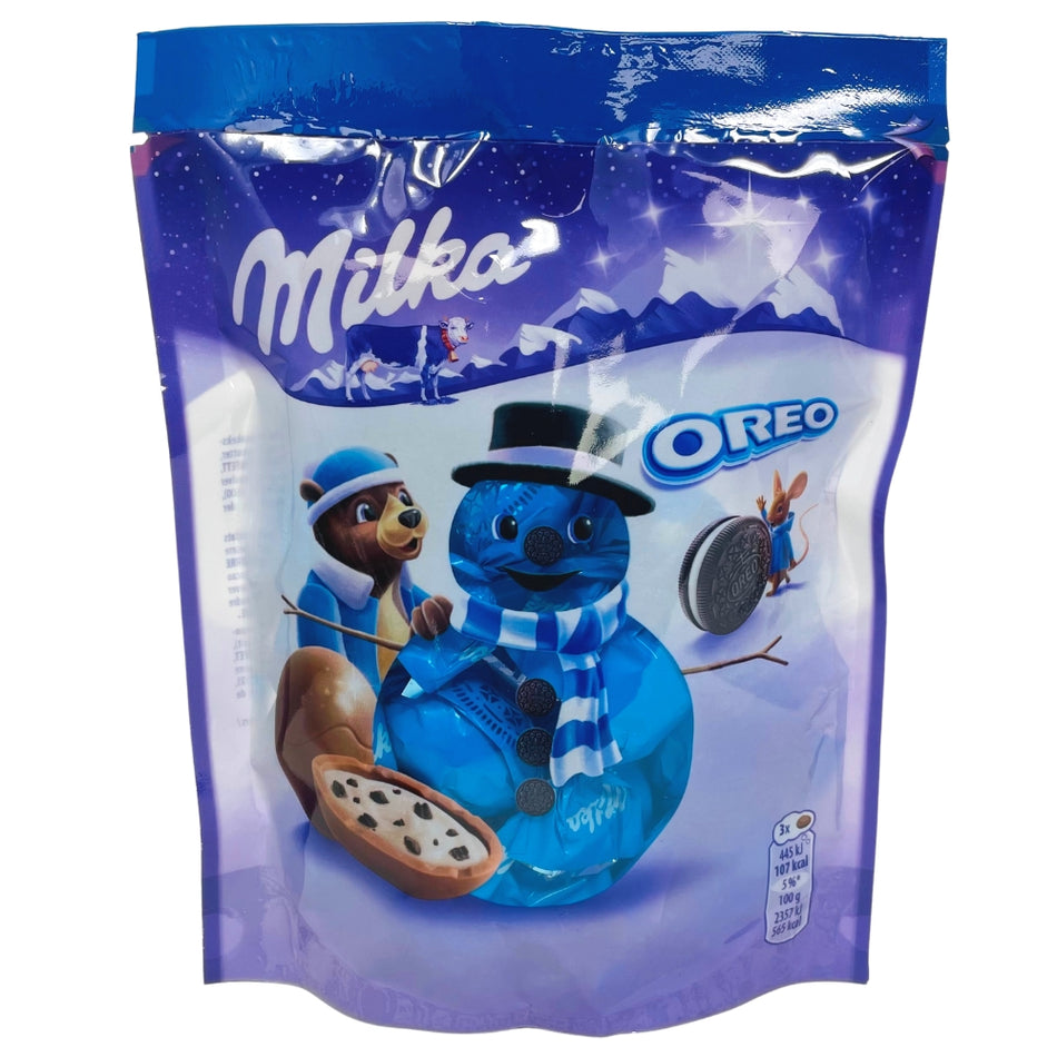 Milka Mini Snowballs Oreo - 86g Milka Chocolate and Oreo Cookies