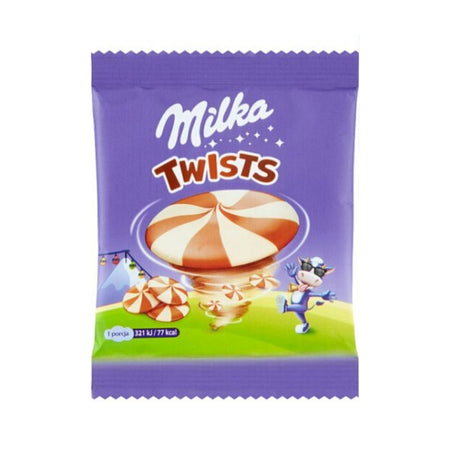 Milka Twists Milk and White Chocolate 14.4 g