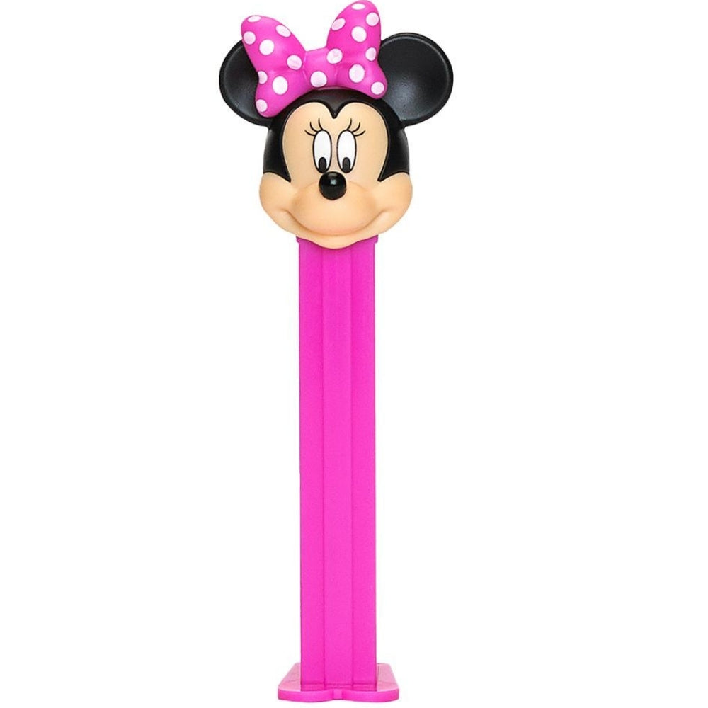 Pez Minnie Mouse Pink Polka Dot Bow candy dispenser blister pack - Mickey Mouse Clubhouse & Friends