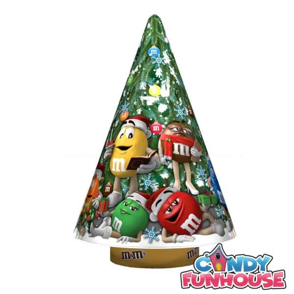 M&Ms Musical Tree Tin Candyrific 3.2oz - Christmas Candy Colour_Red m&ms New Candy Novelty