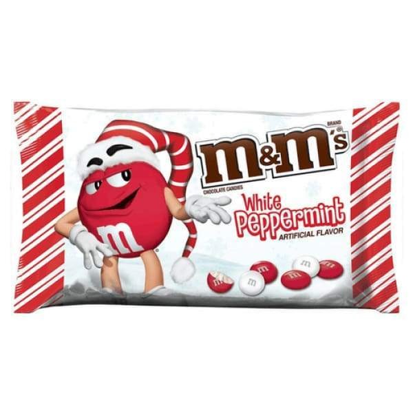M&Ms White Peppermint Mars Inc. 350g - Christmas Candy