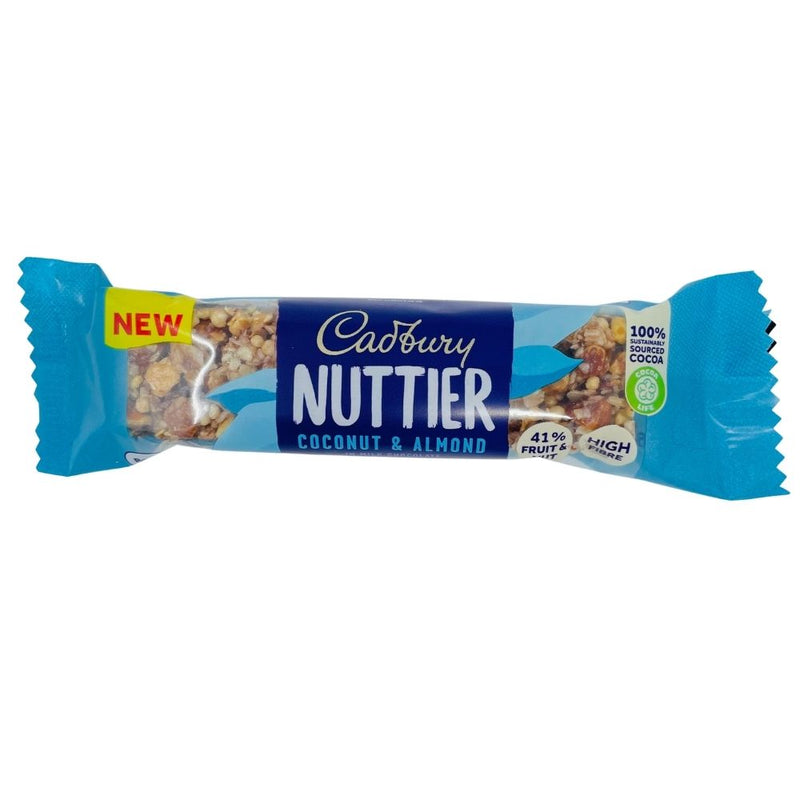 Mondelez Cadbury Nuttier Coconut & Almond in Milk Chocolate 40 g Candy Funhouse Online Candy Shop