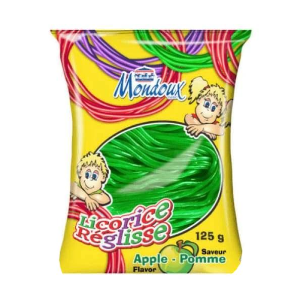 Mondoux Licorice Laces Apple | Licorice Candy – Candy Funhouse CA