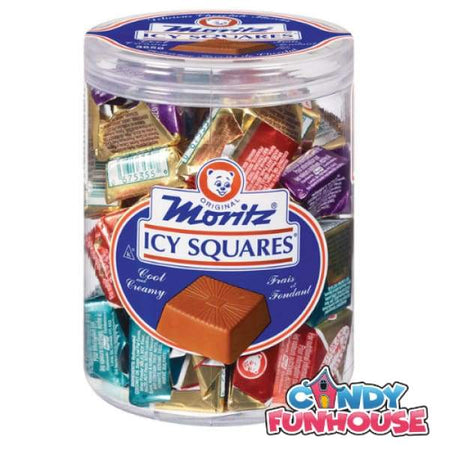 Moritz Icy Squares Regal Confections 700g - Chocolate Edit Foil Chocolate Individually Wrapped milk chocolate