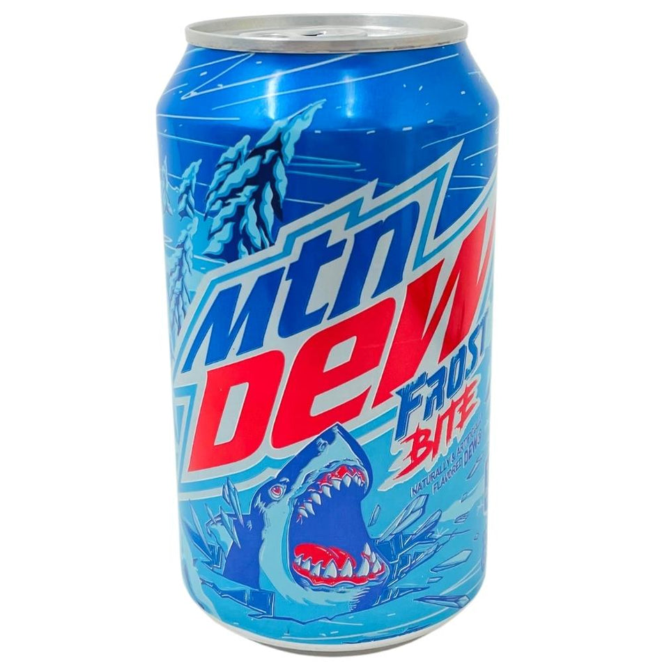 Mountain Dew Frost Bite - 355mL - Mountain Dew - Soft Drink - Blue Drink - Blue Mountain Dew