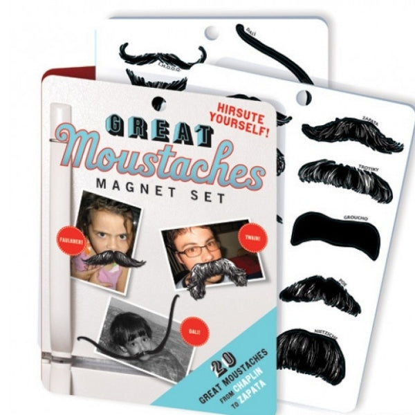 Refrigerator Magnets - Great Moustaches