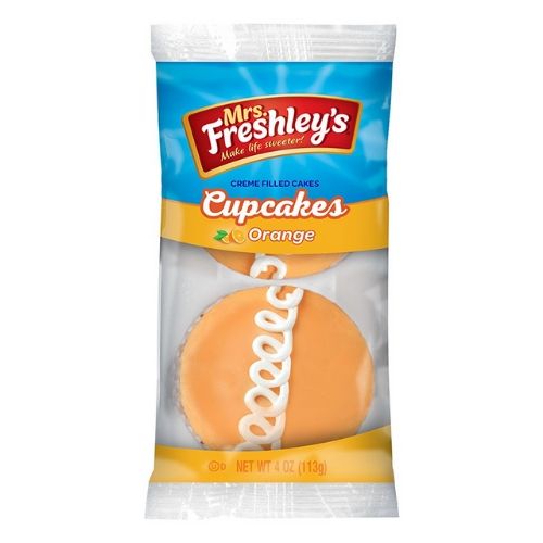 Mrs Freshley's Orange Cupcakes-113 g