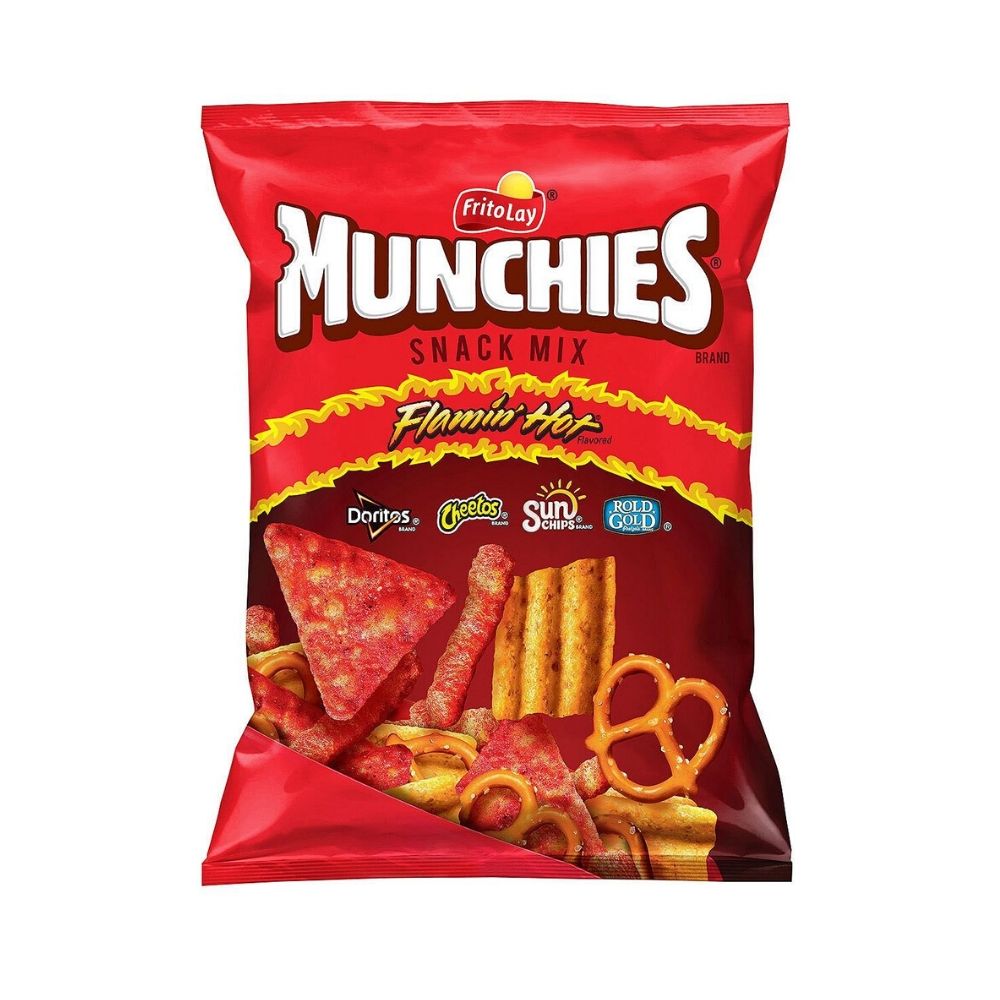 Munchies Snack Mix Flamin' Hot Candy Funhouse CA