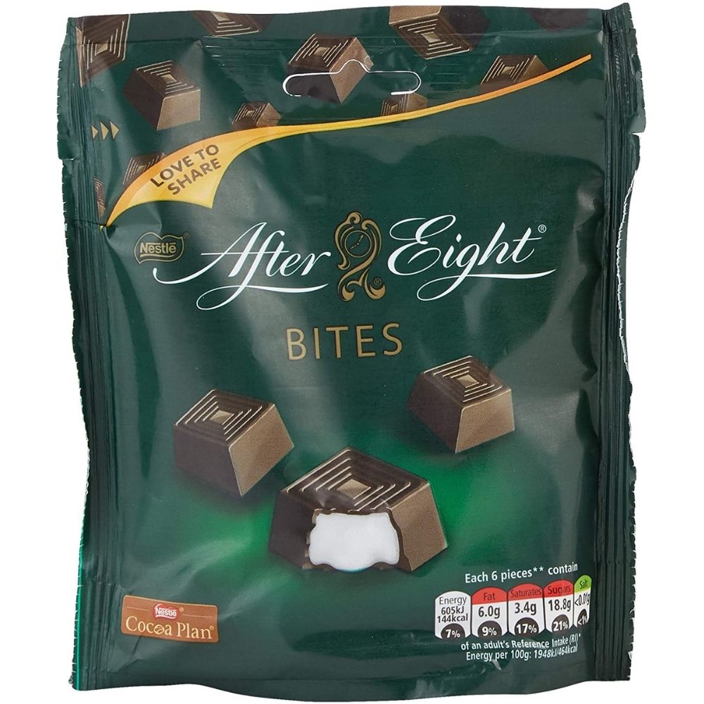 Nestle After Eight Bites 107g Candy Funhouse Online Candy Shop