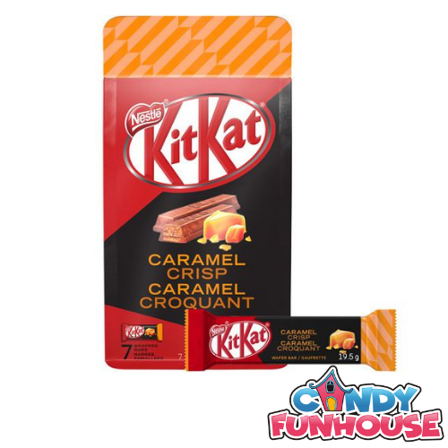 Nestle Kit Kat Caramel Crisp Wrapped Bars