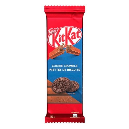 Kit Kat Cookie Crumble Canadian Candy Bar