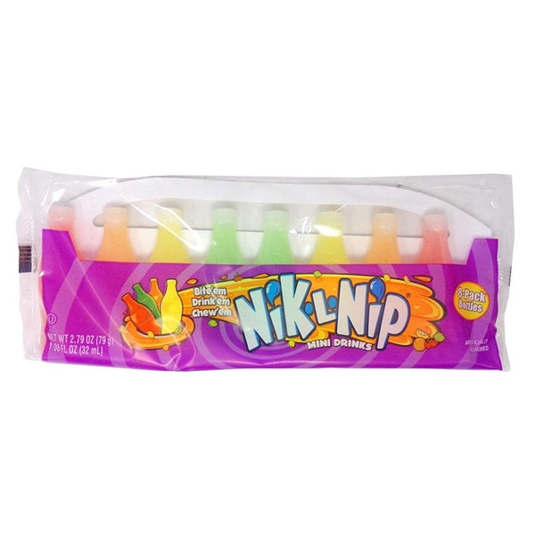 Nik L Nip Wax Bottle Candy-8 Pack