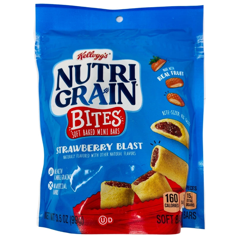 Nutri-Grain Bites Strawberry Blast - 3.5oz | Candy Funhouse