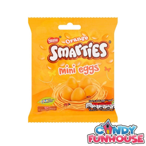 Orange Smarties Mini Eggs UK British Candy