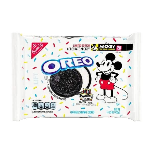Oreo Celebrate Mickey Nabisco 0.35kg - 2000s Cookies Era_2000s New Candy Oreo