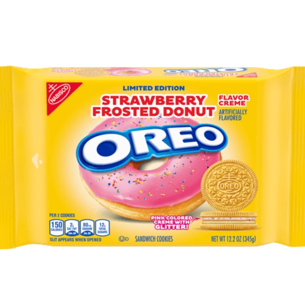 Oreo Strawberry Frosted Donut - 12.2oz