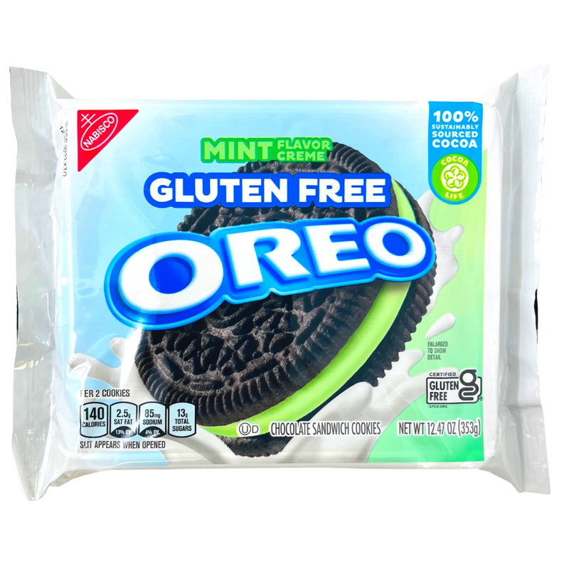 Oreo Mint Gluten Free Cookies - 12.4oz - American Snacks from Oreo