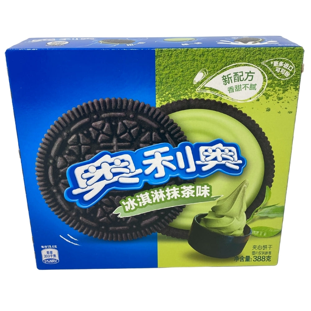 Oreo Matcha Cream Cookies China - 388g