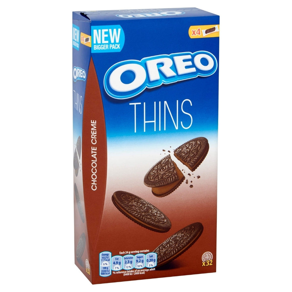 Oreo Thins Chocolate UK  192g