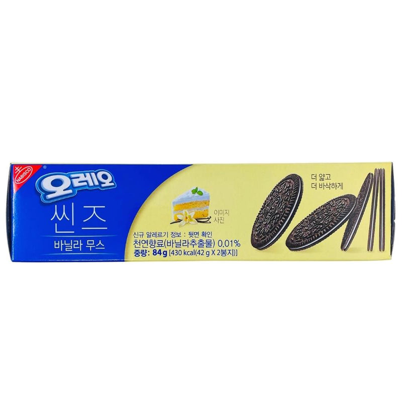 Oreo Thins Vanilla Mousse - 84g (Korea)
