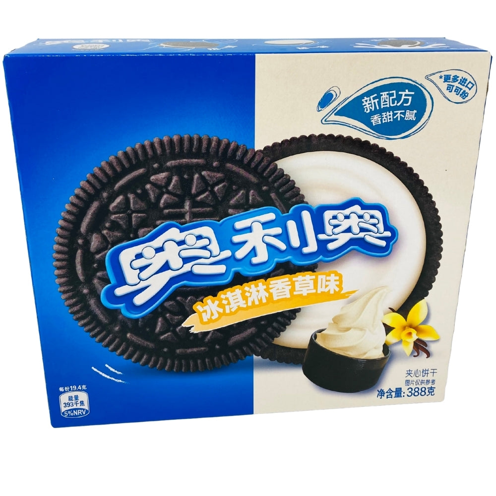 Oreo Vanilla Cream Cookies China - 388g