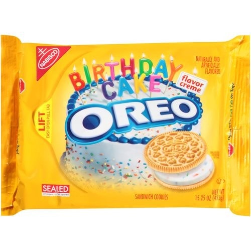 Oreo Birthday Cake Vanilla - Cookies