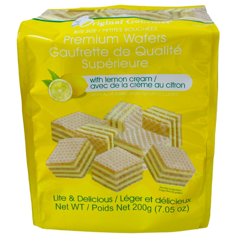 Original Gourmet Premiums Wafer Lemon - 200g