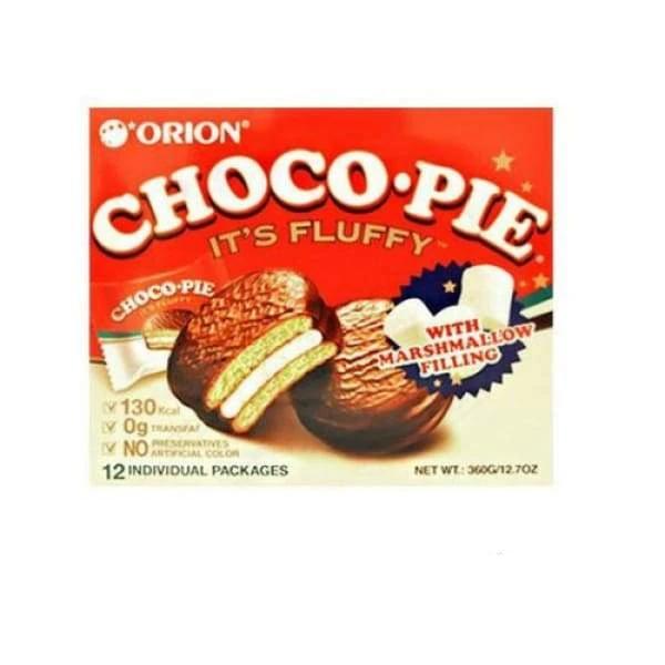 Orion Choco Pie Orion 550g - Trans Fats 1970s Era_1970s Low Sodium Marshmallow