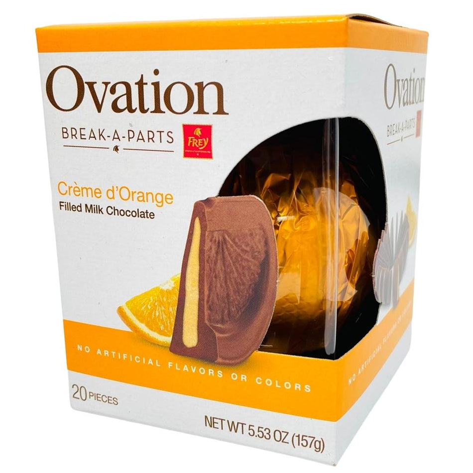 Ovation Break-A-Parts Milk Chocolate Orange - 5.53oz
