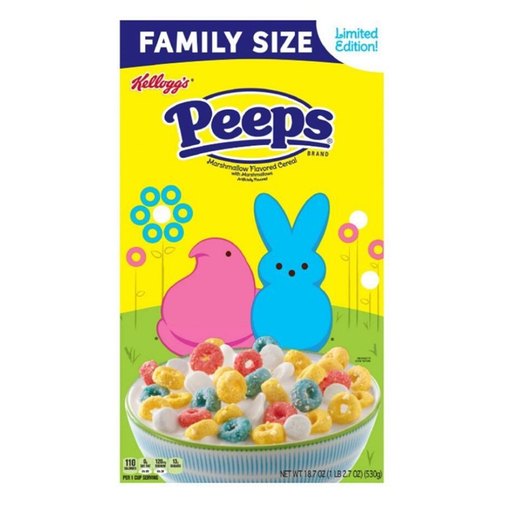 Peeps Marshmallow Flavored Cereal Limited Edition