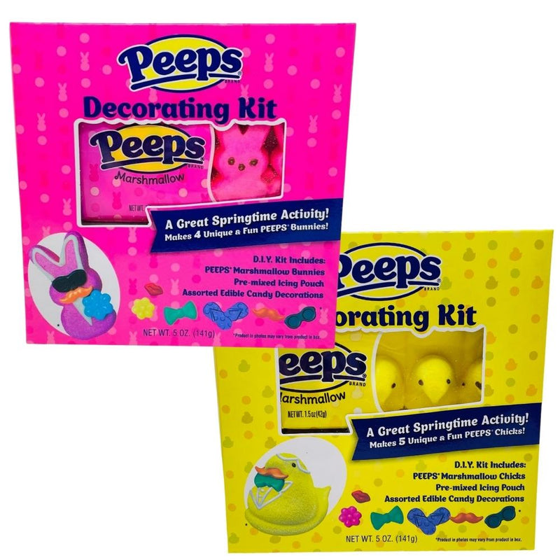 Easter Peeps Decorating Kit Assorted - 5oz