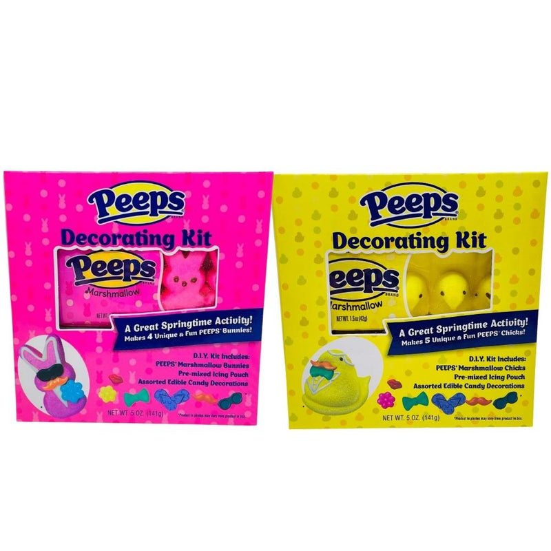 Easter Peeps Decorating Kit Assorted - 5oz