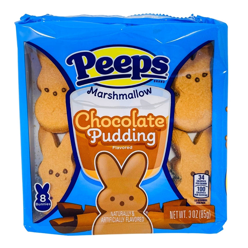 Easter Peeps Chocolate Pudding Marshmallow Bunnies - 3oz