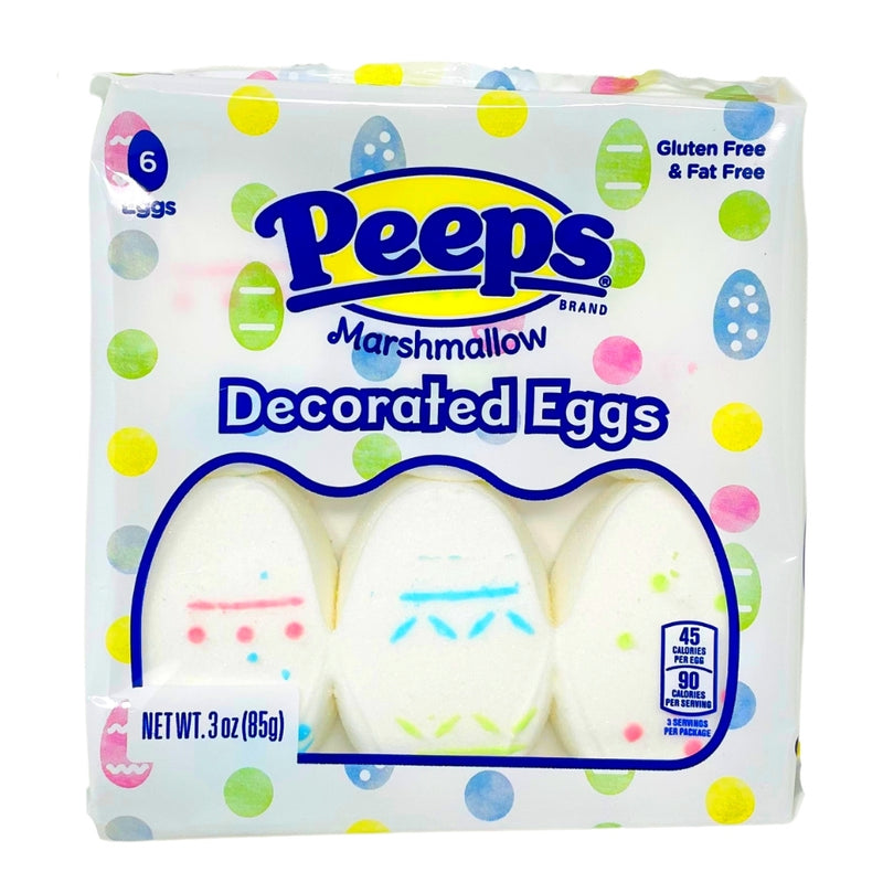 Peeps Marshmallow Decorated  Eggs - 3oz