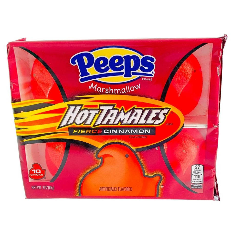 Peeps Marshmallow Chicks Hot Tamales - 3oz