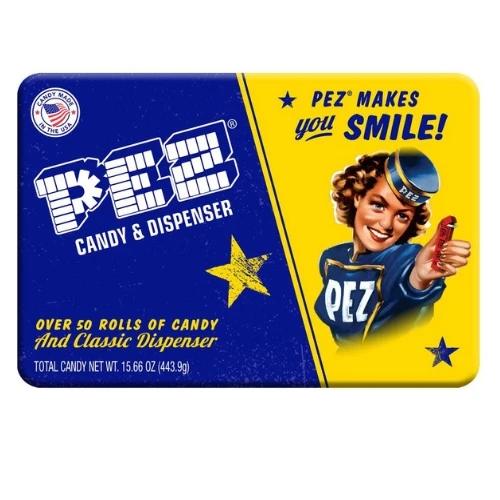 PEZ Candy & Dispenser Retro Gift Set-Candy Funhouse