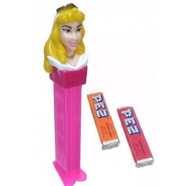 PEZ Disney Princess-Aurora Pez 0.02kg - collectible hard candy Novelty pez vegan