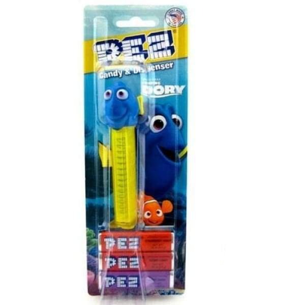Pez Finding Dory- Dory Pez 0.02kg - collectible hard candy Novelty pez