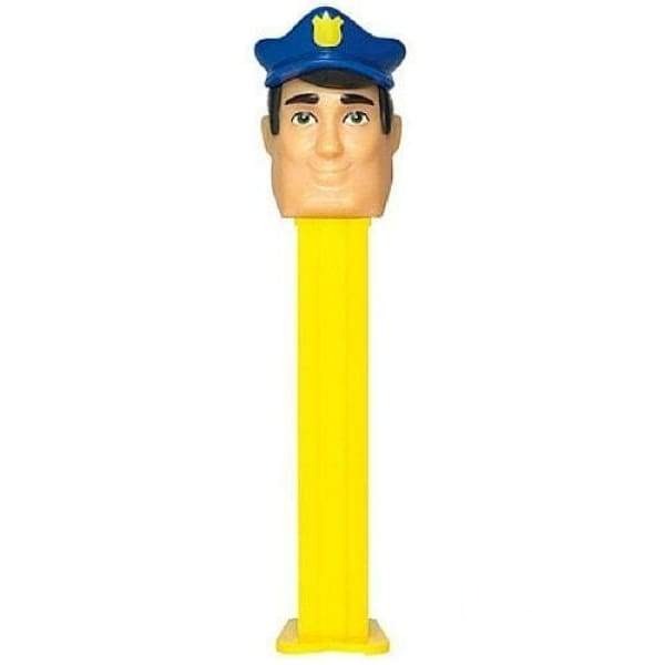 Pez Heroes-Policeman Pez 0.02kg - collectible hard candy Novelty pez