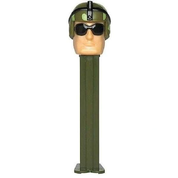 Pez Heroes-Soldier Pez 0.02kg - collectible hard candy Novelty pez