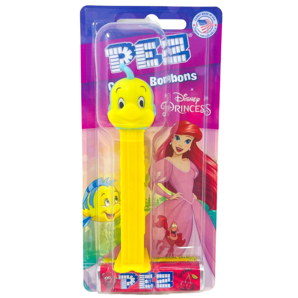 Pez Little Mermaid - Flounder - PEZ - PEZ Candy - PEZ Dispenser - PEZ Dispensers - Candy PEZ Dispensers - PEZ Candy Dispenser - PEZ Dispenser Canada - Little Mermaid Candy - Disney Candy