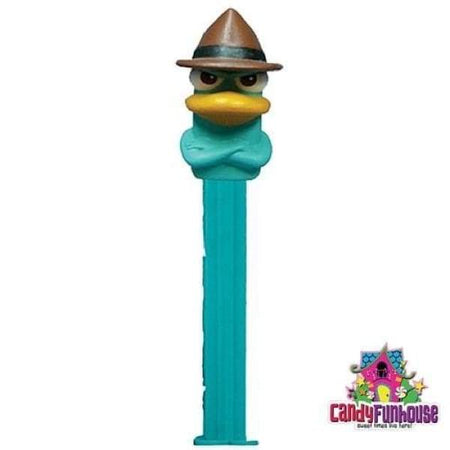 Pez Phineas and Ferb-Agent P Pez 0.02kg - collectible hard candy Novelty pez