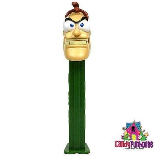 Pez Phineas and Ferb-Dr. Doofenschmirtz Pez 0.02kg - collectible hard candy Novelty pez
